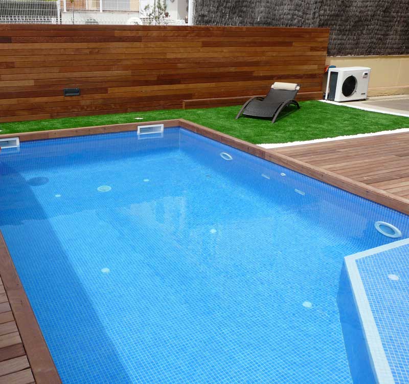 temperatura de agua de piscina